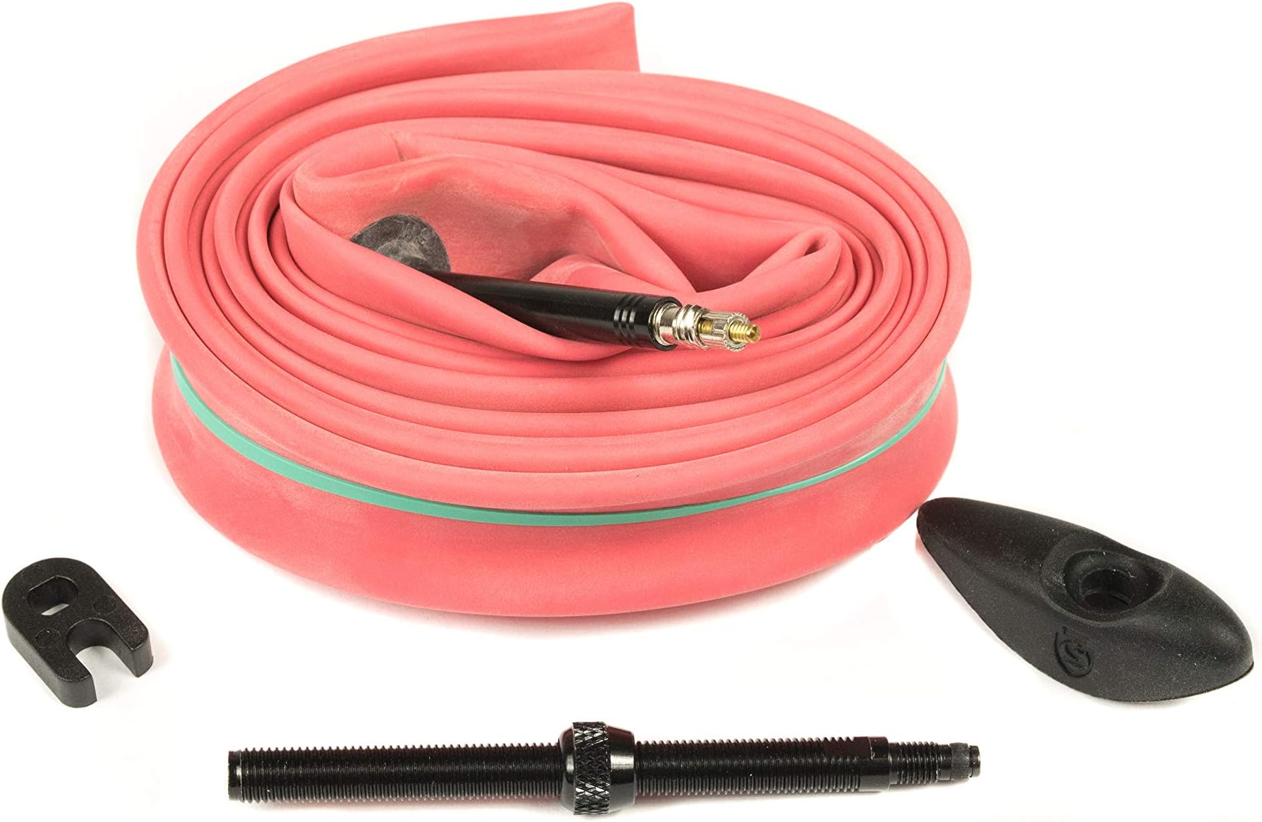 SILCA Premium Latex Tube 700c | Tire Widths 24mm - 30mm | Lightweight Black Aluminum Valve Stem 42mm Length | Presta Valve | Premium Latex Inner Tube