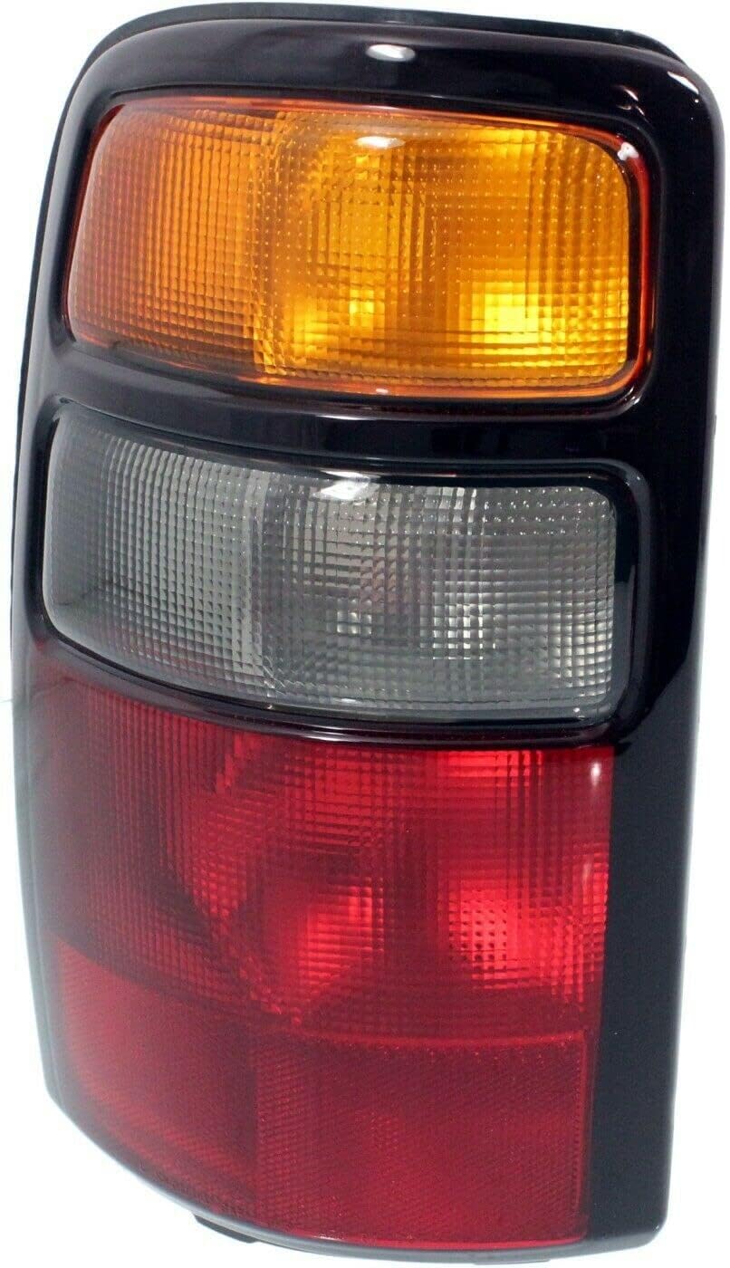 FitParts Compatible With Driver and Passenger Pair/Set Halogen Tail light Assembly GMC Yukon Denali 2004-2006. New, Waterproof GM2800170 GM2801170