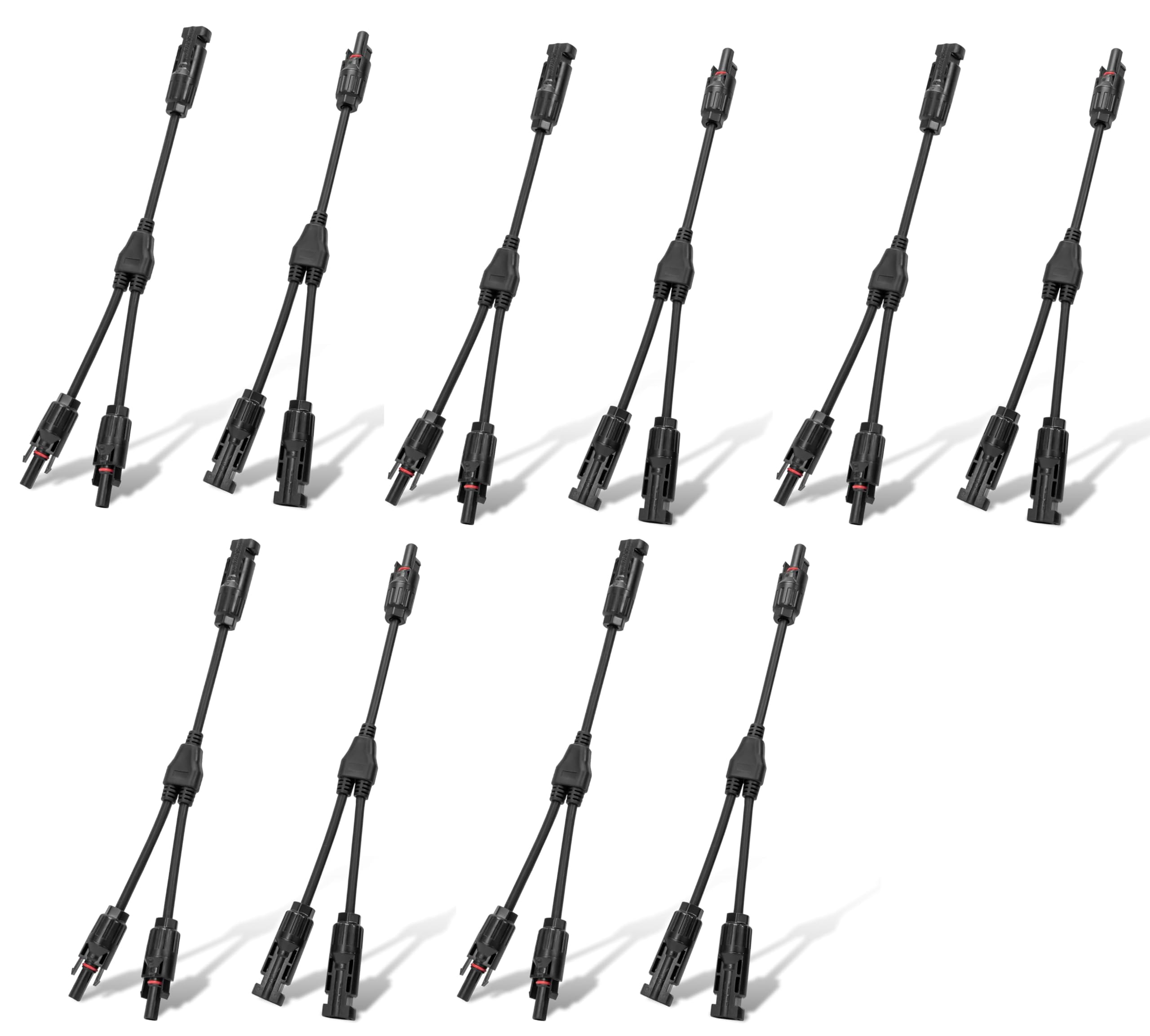 ABONIX Y Branch Connector Pair MMF+FFM for Solar Panel Parallel Connection - Durable, Weatherproof (Pack of 5 Pairs) for Efficient Solar System Integration-picture-28