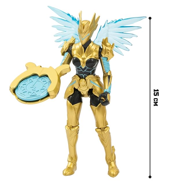 Foto 5 de 6 de Gormiti, Figura articulada de 15 cm, Gormiti con función de Ataque, Modelo Air