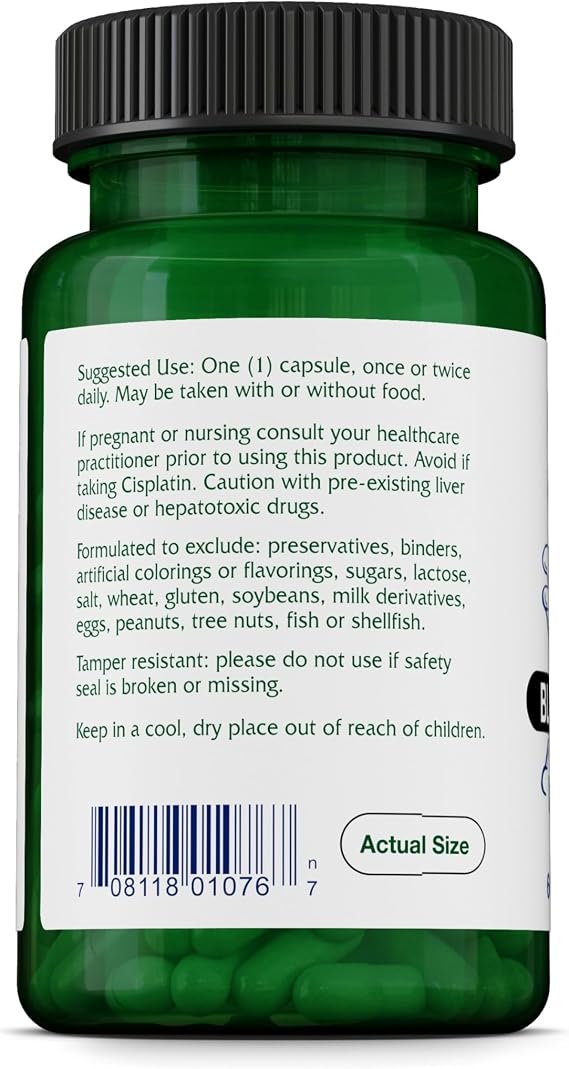 Vitanica Black Cohosh, Cimicifuga Extract Plus, Vegan, 60 Capsules