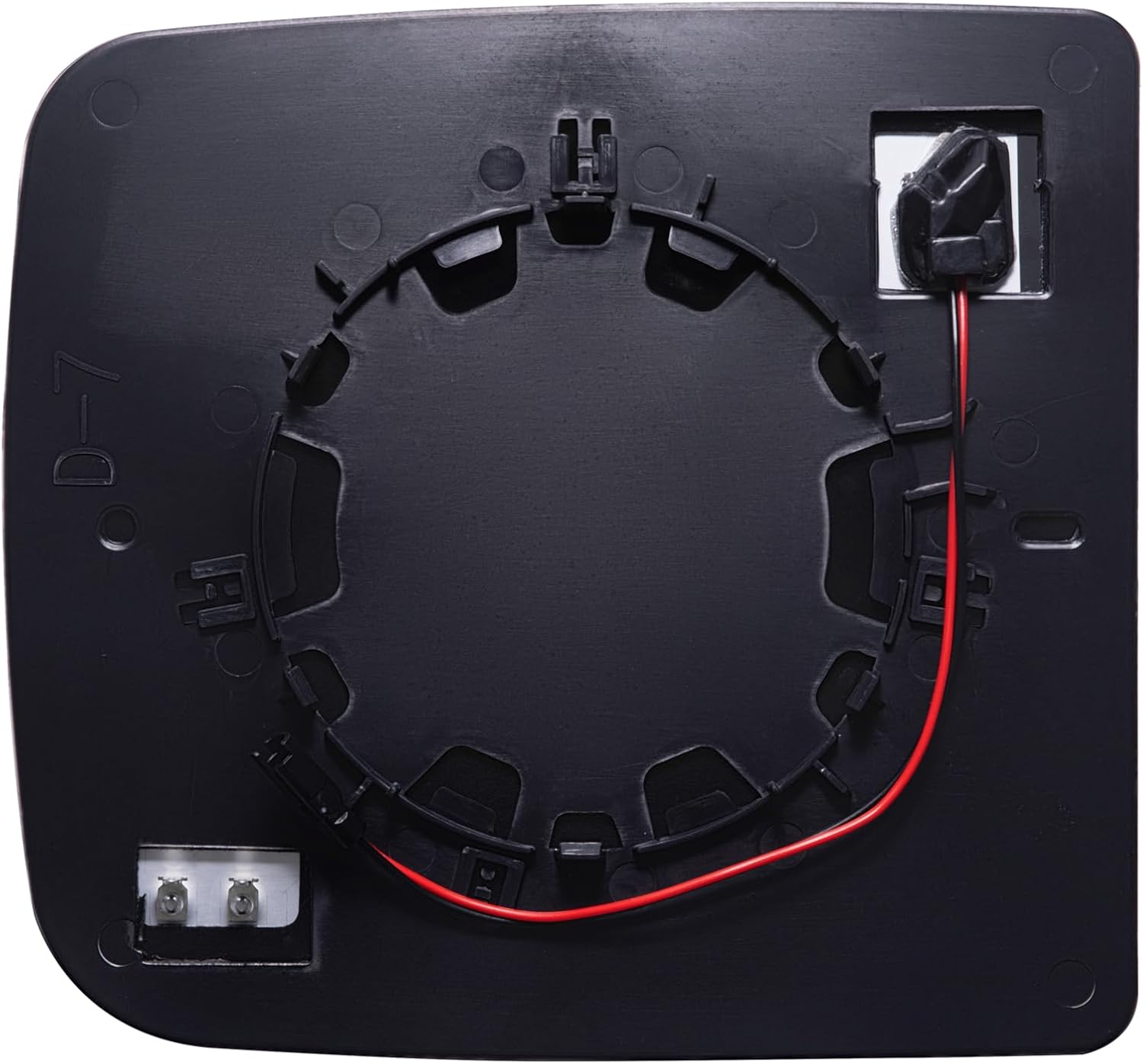 EAP Driver Mirror Glass Compatible With Dodge RAM 1500 2019-2024, RAM 2500 3500 4500 5500 2019-2022, Heated With Blind Spot, 68401395AA