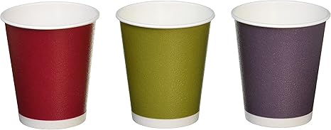 Amazon 断熱 紙コップ 195ml 30個入 3色込みタイプ 使い捨てドリンクカップ オンライン通販