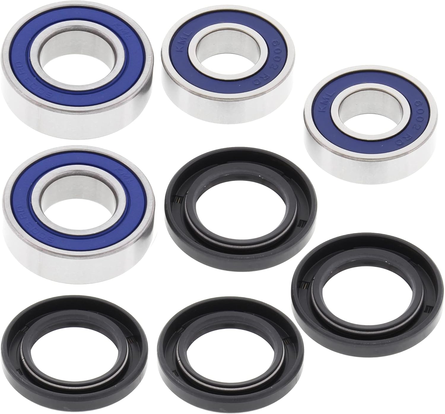 Boss Bearing Both Front Wheel Bearing and Seal Kit for Youth ATVs 50cc 70cc 90cc 110cc - Compatible with Polaris, Yamaha, Can-Am, Arctic Cat, Kawasaki, Kymco
