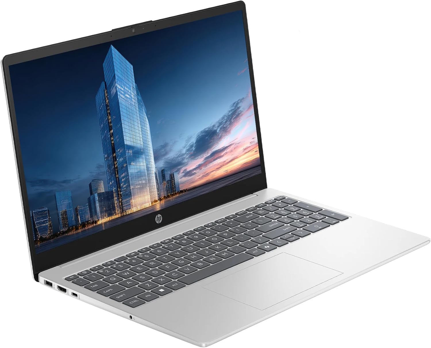 HP Laptop, 15.6" FHD Touchscreen Laptop Computer, Intel Core Ultra 5 125H 14-Core Processor, 24GB RAM 1.5TB Storage (1TB SSD+512GB External), Windows 11 with AI Copilot, PLUSERA Earphones, Silver image 2