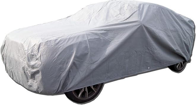 Car Cover Waterproof All Weather | 7-Layer Car Covers for Automobiles & Car Snow Cover | Full Exterior Rain Cover | SUV Sedan. Size 159.8" x 70.1"