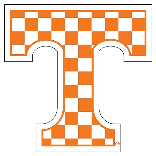 Craftique Tennessee Volunteers, Premium 3" Laminated Checkerboard Die Cut Cooler