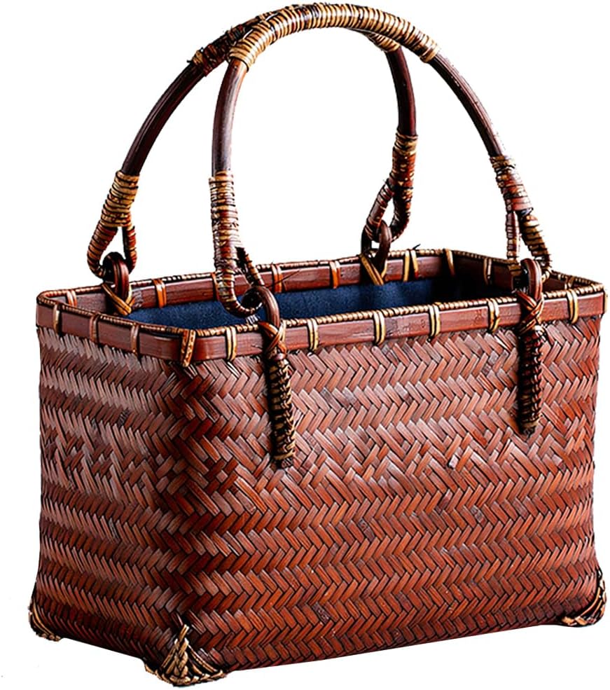 竹かご　虎竹　洗濯籠　特大 虎竹洗濯籠（特大）日本唯一の虎竹で昔懐かしい洗濯籠を復刻高足付で