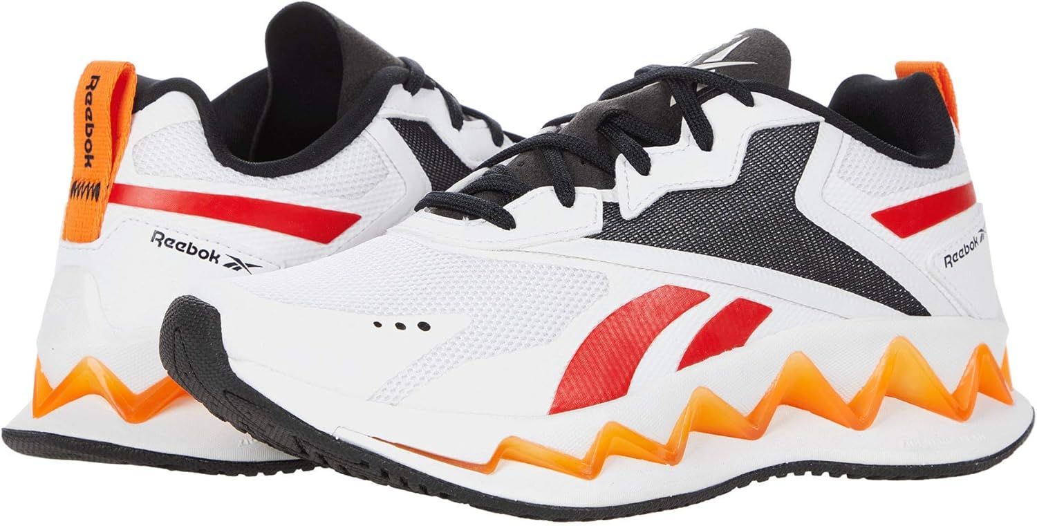 Amazon | Reebok Zig Elusion Energy Orange/White/Black | スポーツ