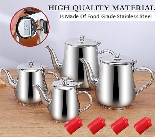 Miniatura 6 de Boxpopla - Engrasador de acero inoxidable protector de grasa Boxpopla 123 unidades colador de grasa Boxpopla aceite de acero inoxidable con colador