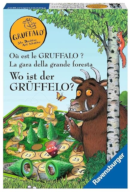 Ravensburger Kinderspiele - 20833 - ¿Dónde está el Grüffalo?