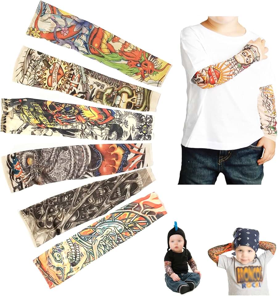kids sleeve tattoos