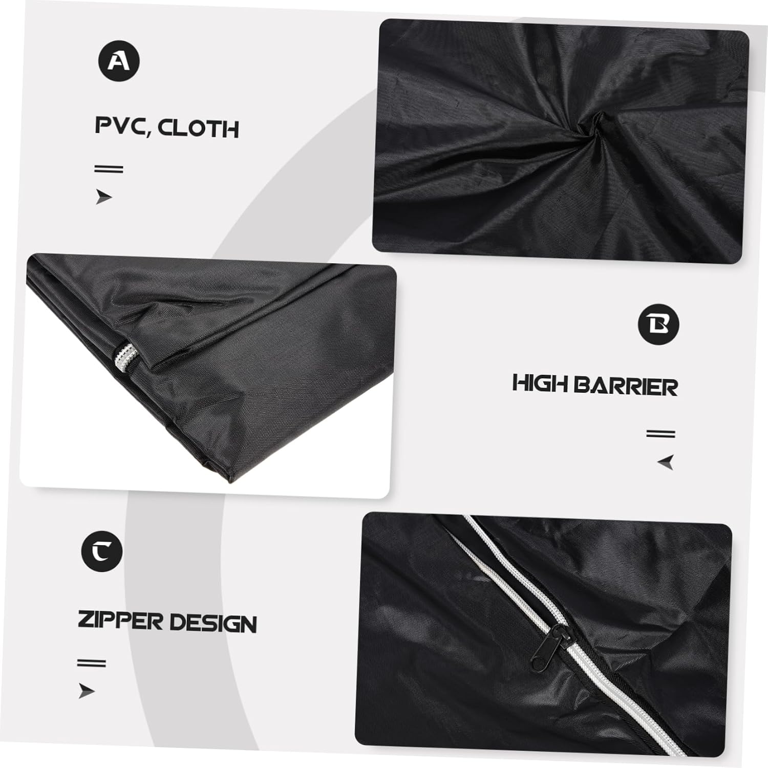 Corpse Bag Funeral Body Carrier Capacity Stretcher Bag for Coffin Animal Cadaver Storage Day Dead Material