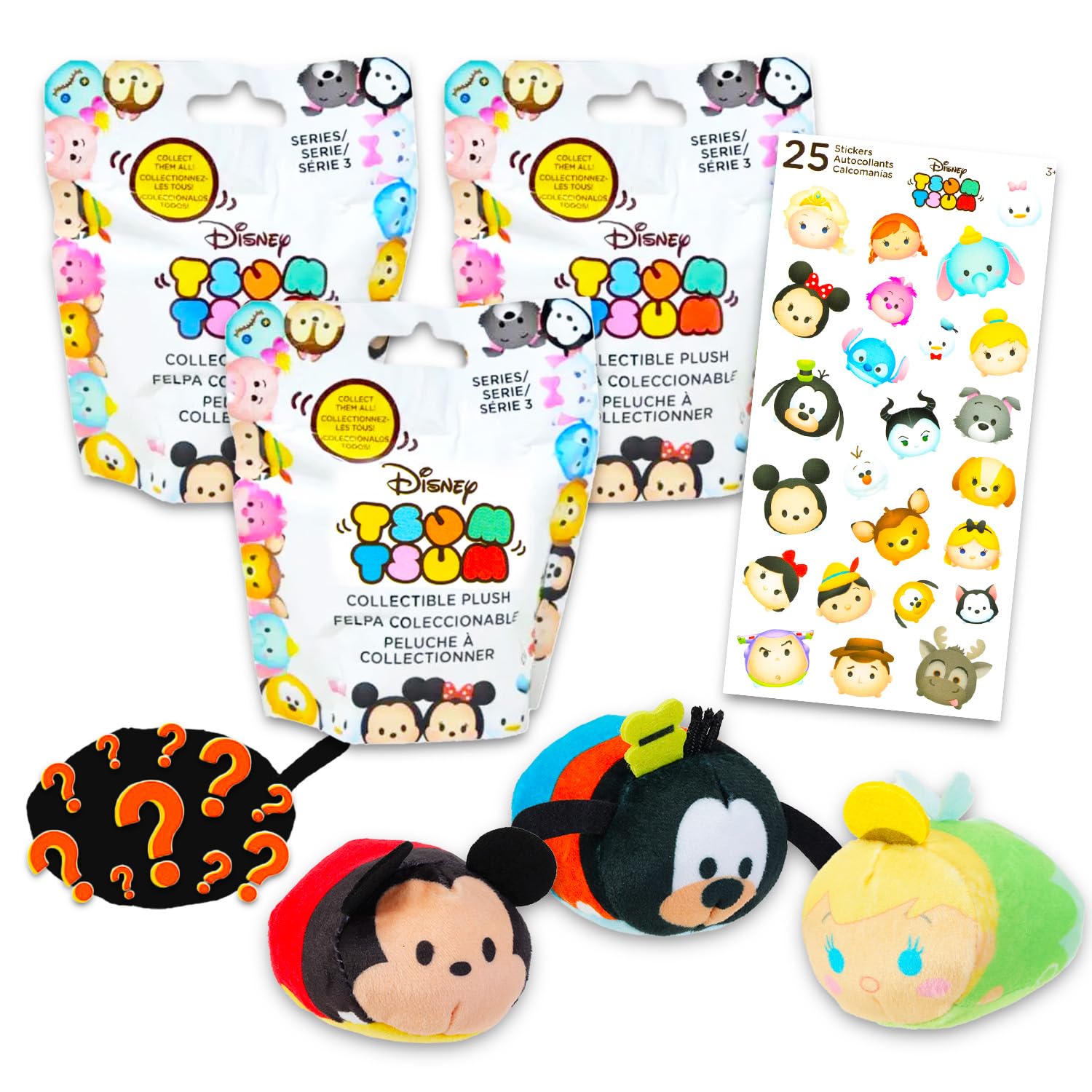 Amazon.com: Tsum Tsum Blind Bag Party Favor Set - Bundle with 3