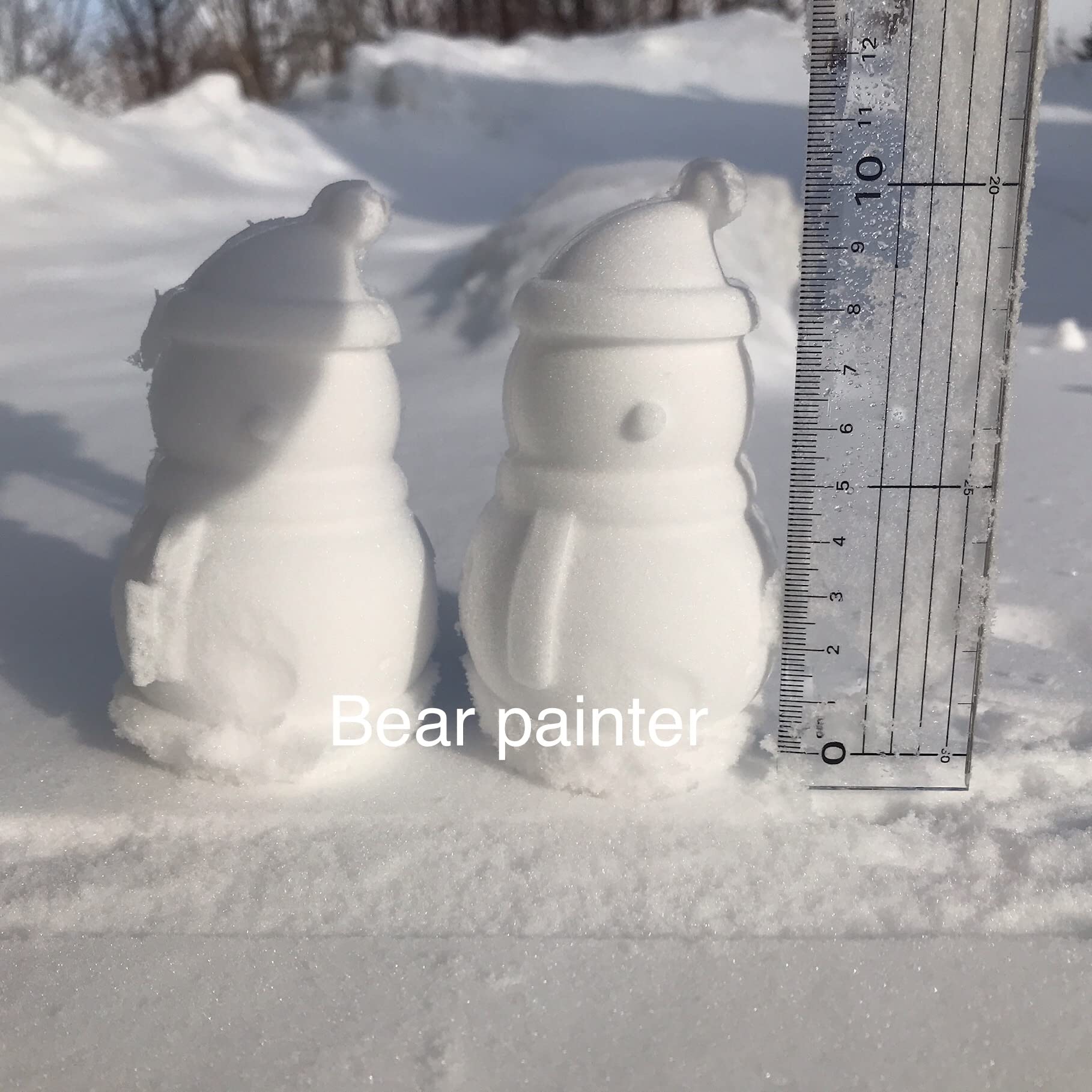 でっかい雪だるま Amazon | 可愛い 雪だるま型 （大）スノーボールメーカー 雪玉