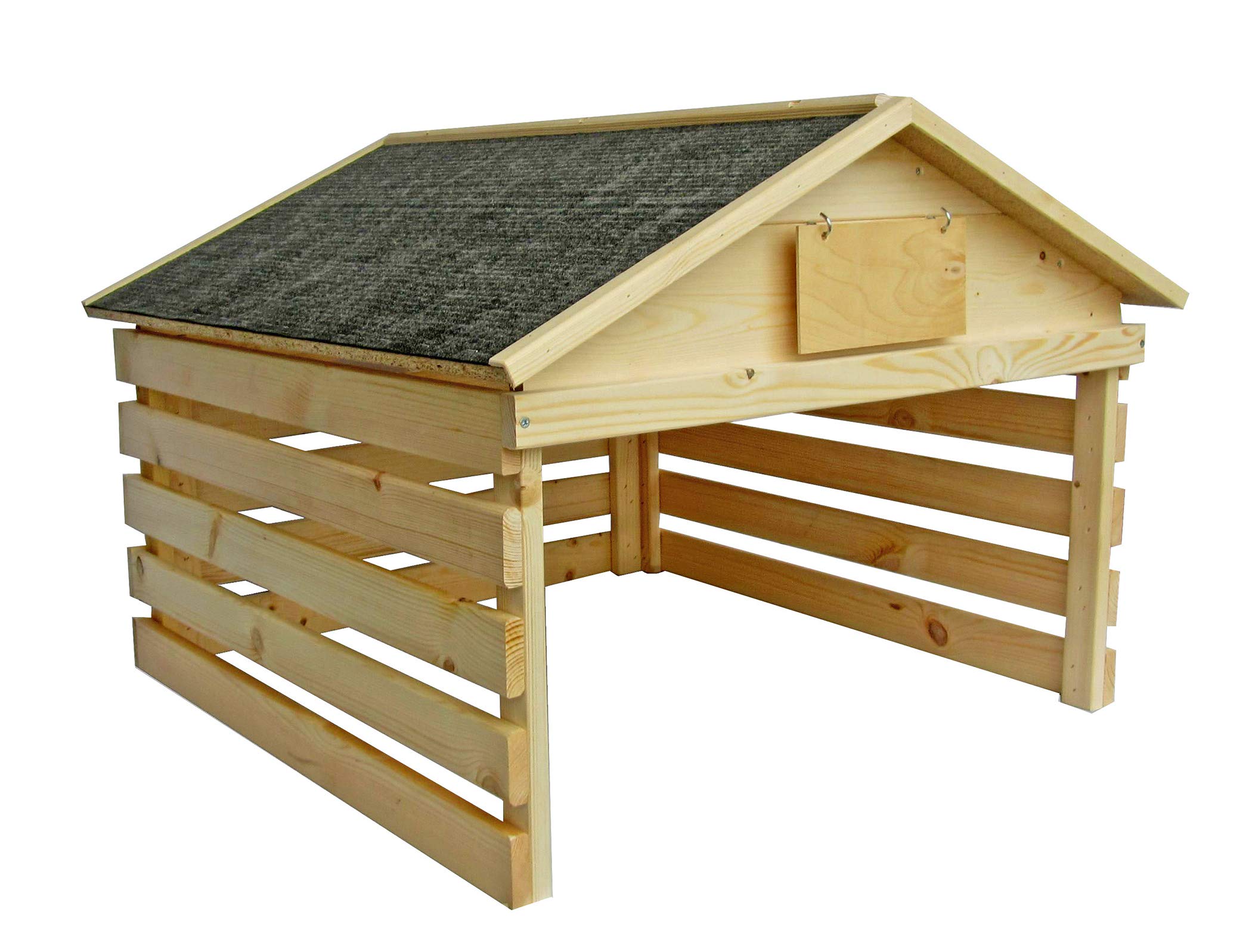 Kynast Garage für Rasenmäher, Roboter, 78x84x60 cm, 74-215