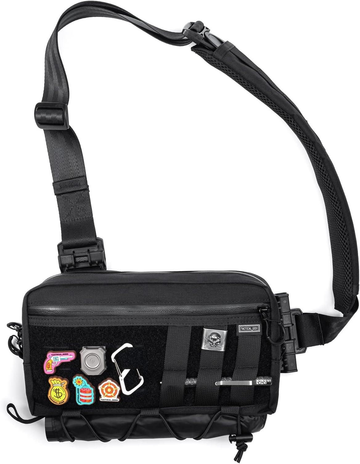 Crossbody Shoulder Bag, Multipurpose Daypack, Chest Backpack Casual Sling Bag for Men & Women