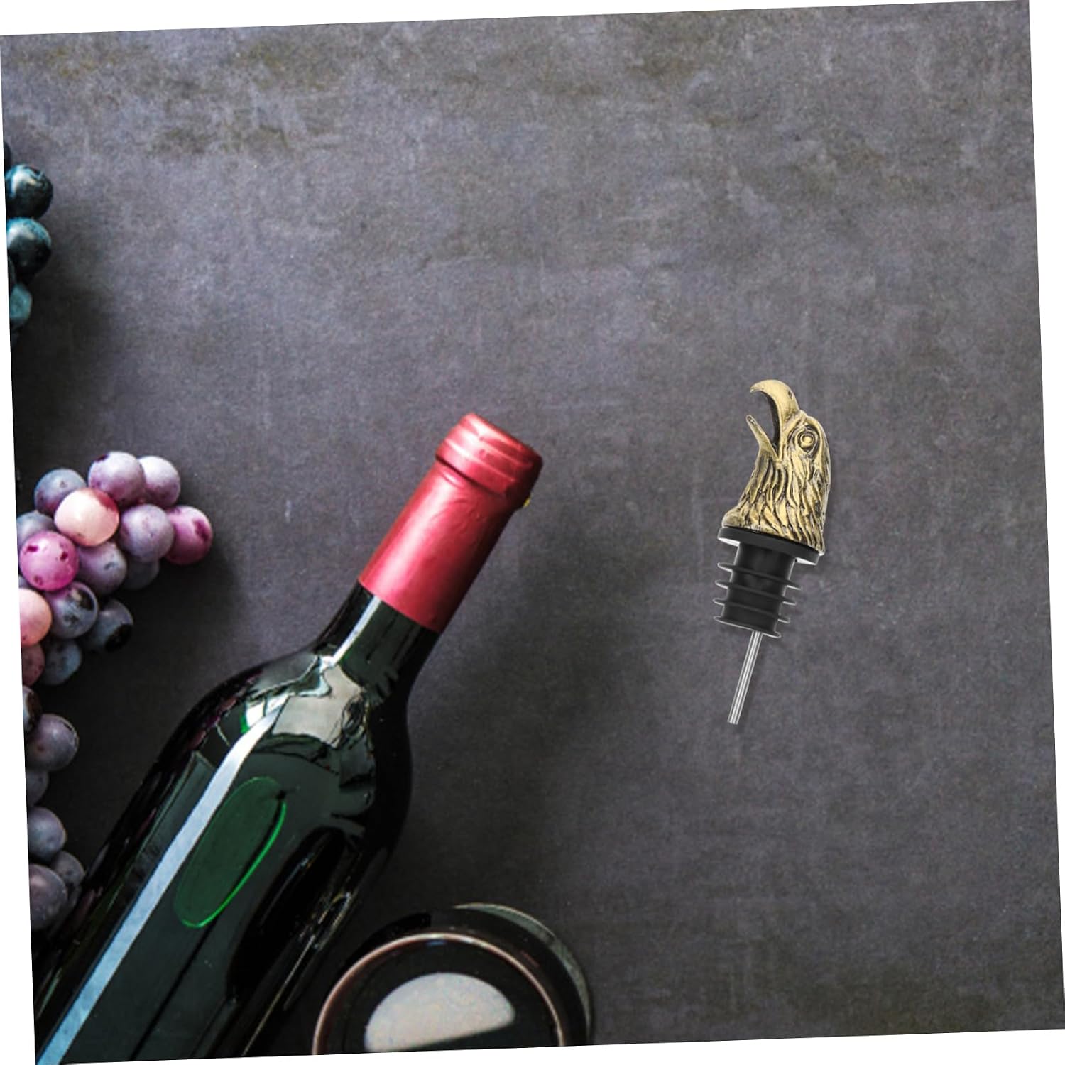 Eagle Head Wine Decanter Preserve Wine Flavor Alloy Liquor Bottle Pourers Wedding