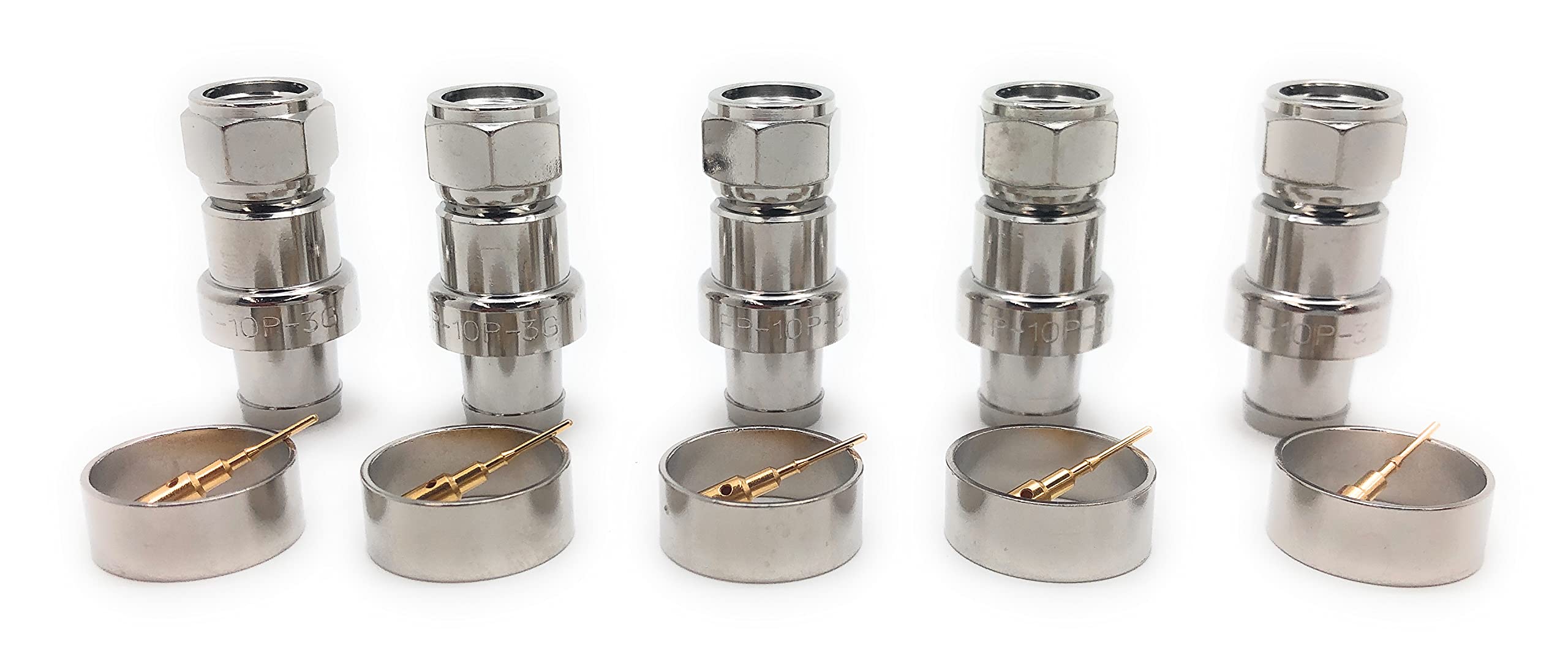 Amazon | 二幸電気工業 10Cケーブル用ピン付コネクタ [4K8K放送対応