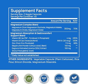 Selerb NAD+ Supplements for Men & Magnesium Complex