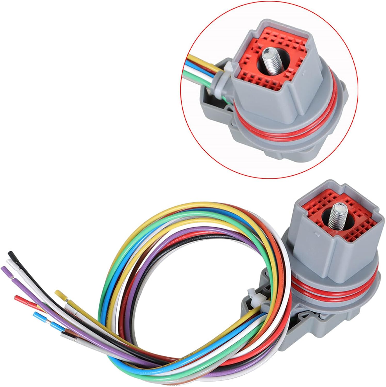 labwork Wire Harness Pigtail Repair Kit Replacement for Ford Shift Solenoid 5R55S 5R55W 5R55N Transmissions Replace 46445AK A46445A 350-0165 16445GK