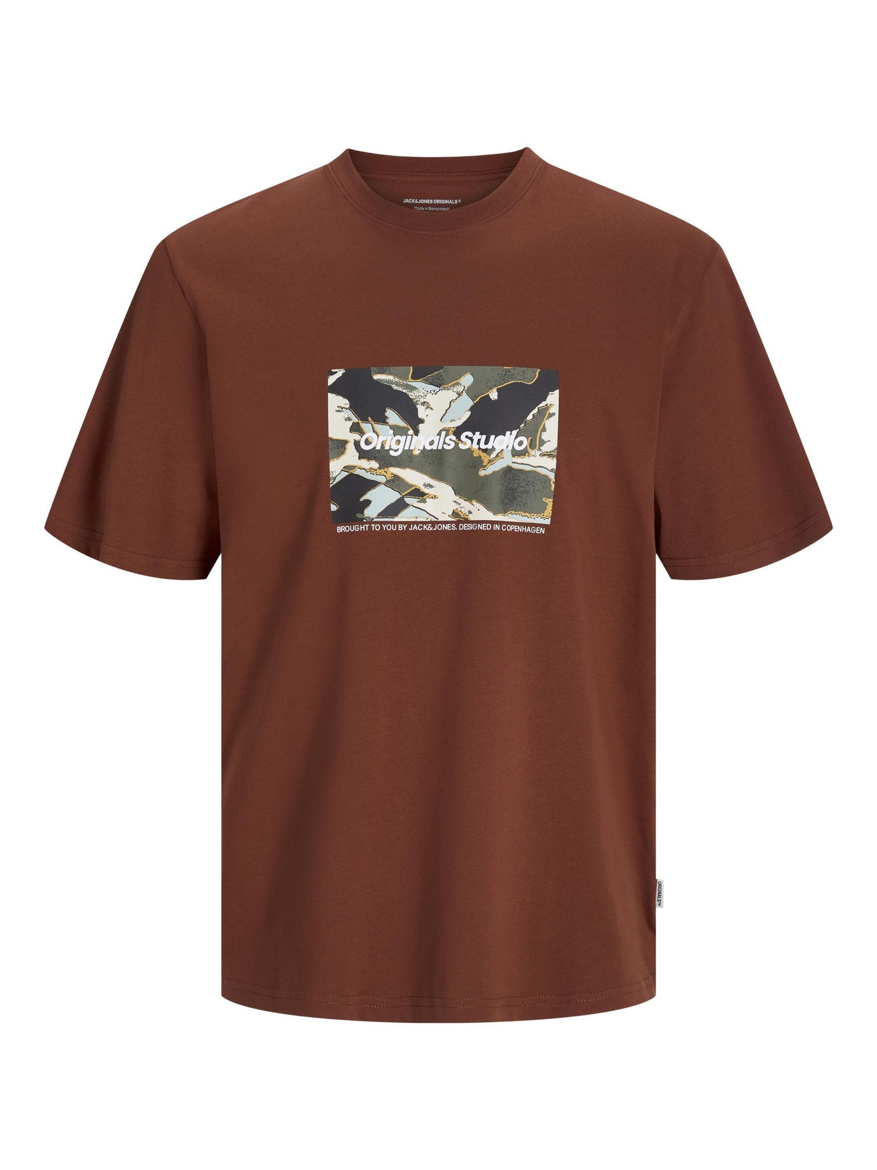 JACK & JONES Male T-Shirt Printed Crew Neck T-Shirt