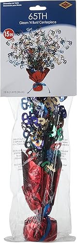 Miniatura 9 de Beistle 50818-30 30 Gleam N Burst Centerpiece 70 Multicolor