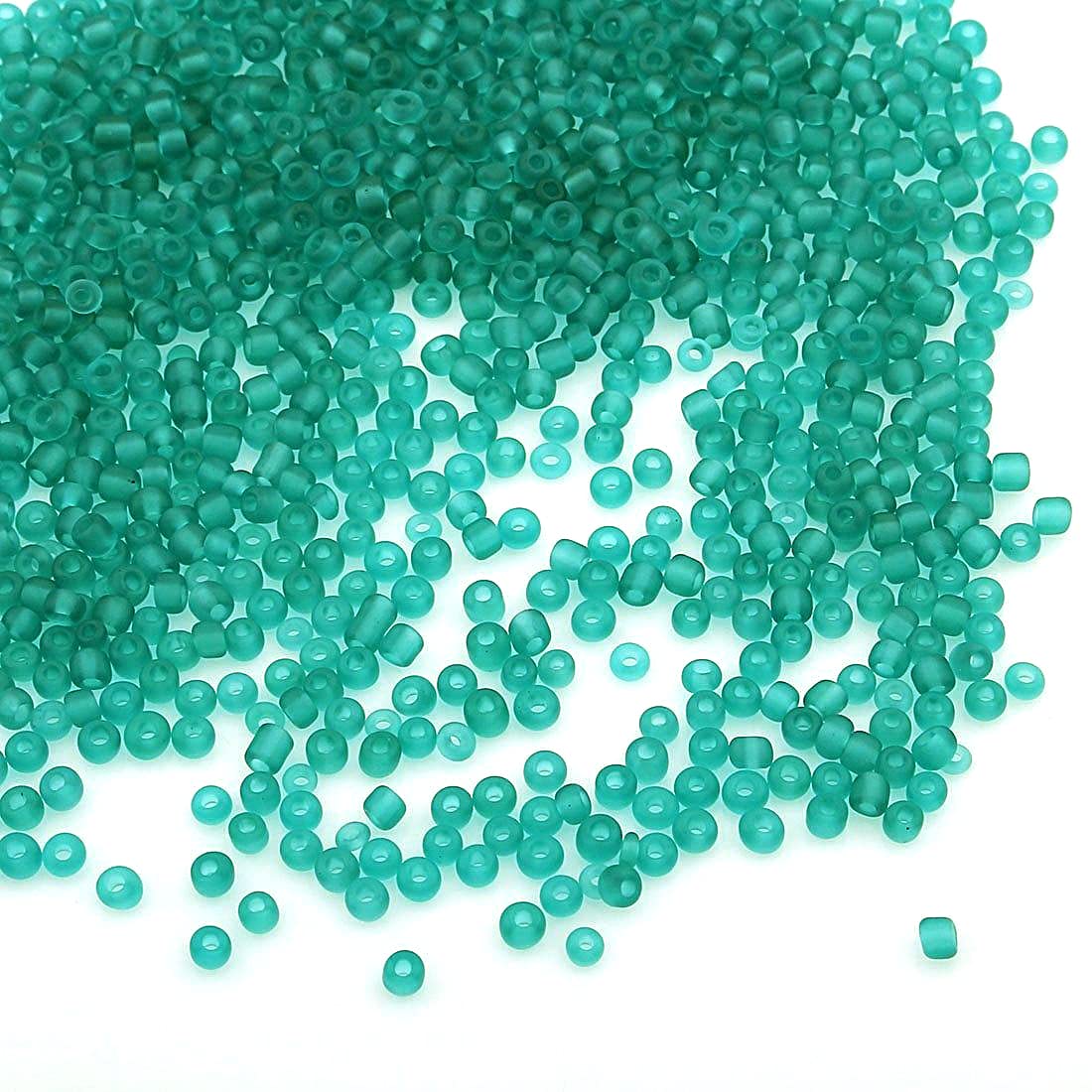 Perlin Rocailles Glasperlen – 3mm, Opak Matt, 3300 Stück, Für Schmuck & Bastelprojekte
