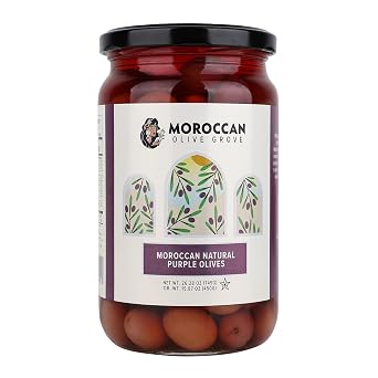 MOROCCAN OLIVE GROVE, Moroccan Olives Purple Beldi Olive, 1 Pack