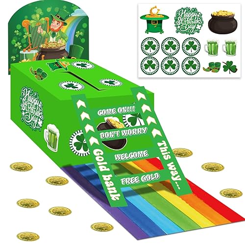 St Patricks Day Leprechaun Trap Crafts Kit for Kids, DIY