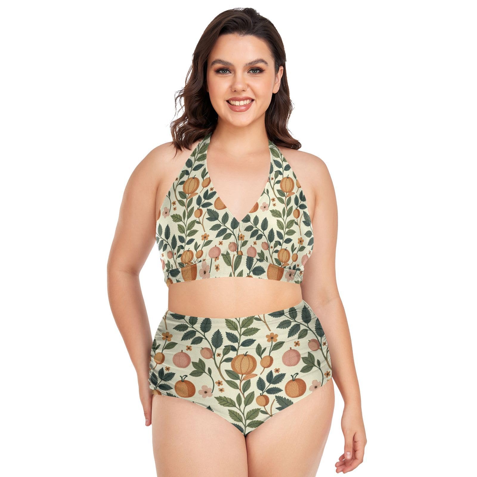 FRODOTGV Stroje kąpielowe damskie plus size L-4XL