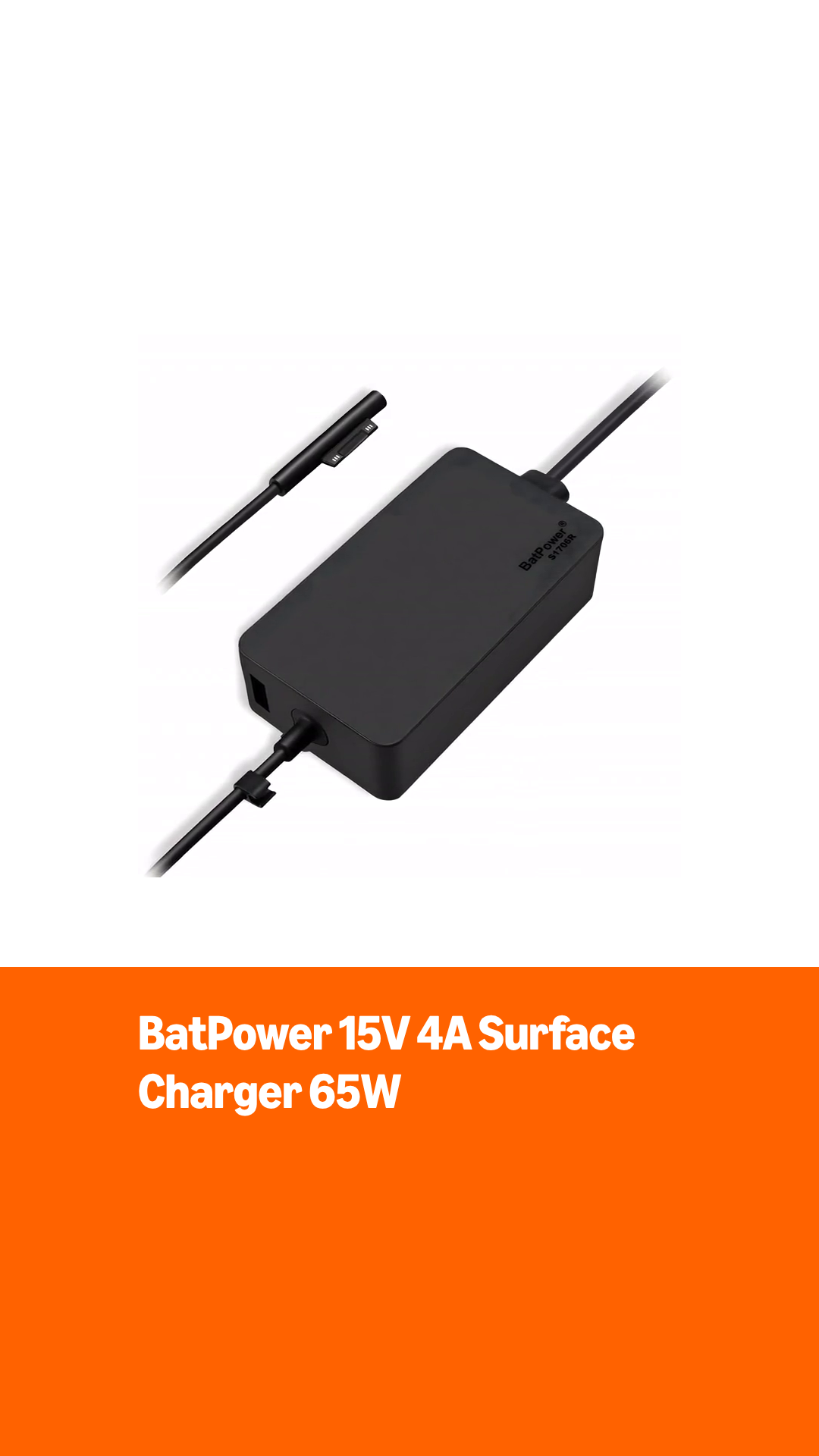 Amazon.com: BatPower 65W Surface Charger 15V 4A - 1706 AC Adapter