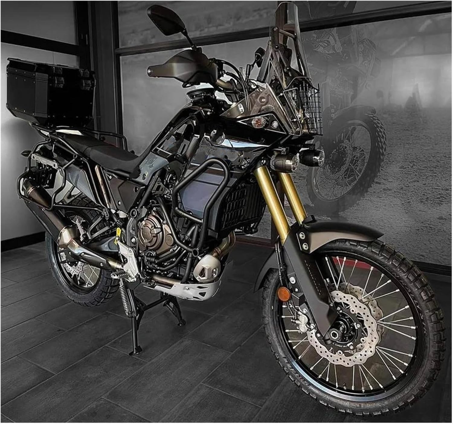 Barre protezione moto Telaio per barra di protezione per motocicletta per Tenere 700 XTZ700 per paraurti motore caduta