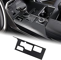 Vista 33 de Aunginsy Marco para panel de cambio de marchas con caja de almacenamiento Compatible con Toyota Tundra/Sequoia 2022-2024 2025 Protector contra