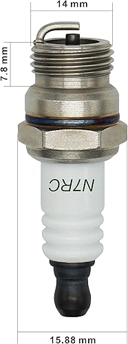 Miniatura 2 de N7RC - Bujía de resistencia que reemplaza a Champion RDJ7J MTD 753-06847 753-06193 753-08216 794-00097 794-00055A Se adapta a Craftsman Cub Cadet