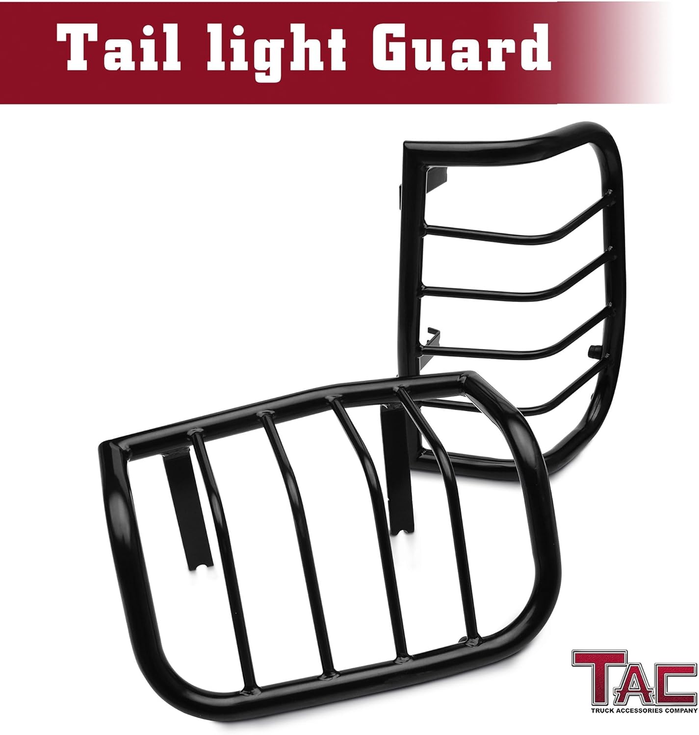 TAC Rear Tail Light Guards Cover Protector Fit 1996-2002 Toyota 4Runner TLG BLACK Taillight – 1 Pair