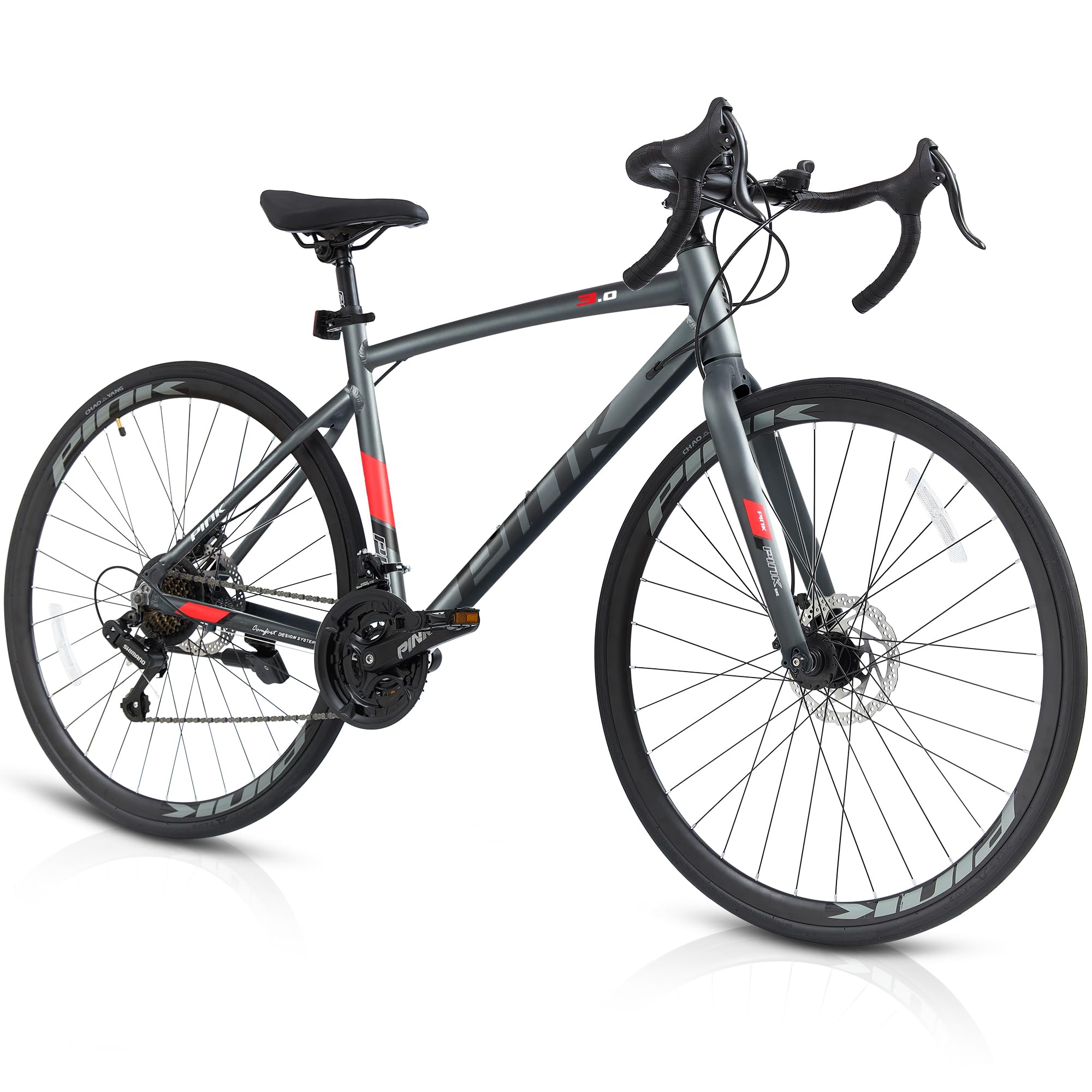 Amazon.com : Pipleo Road Bike, 700C City Commuter Bicycle, 21
