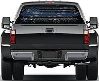 Vista 10 de Calcomanías para Automóviles Ventana Trasera Bandera Patriótica Águila Calcomanías Automotrices y Gráficos Calcomanías de Ventana Trasera