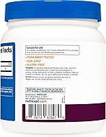 Vista 4 de Nutricost L-Glutamina en polvo endulzado con stevia (17.64 oz, limonada de mora) - Suplemento para apoyo intestinal, 0.18 oz de L-glutamina por
