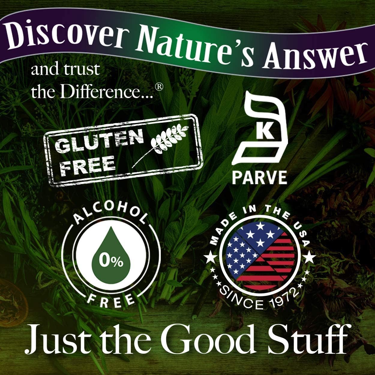 Nature's Answer Eyebright Herb 1oz Extract | Supports Eyes & Vision | Non-GMO | Alcohol-Free, Gluten-Free, Kosher Certified, Vegan & No Preservatives | Single Count