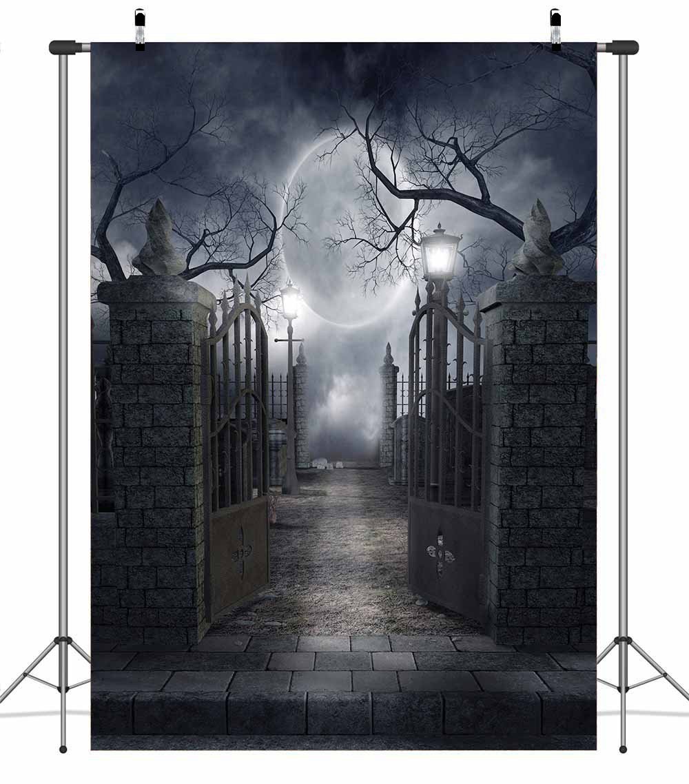 Apotoe2.1X1.5m Dacron Halloween Theme Pictorial Cloth Customized Photography Backdrop Background Studio Props WS002A