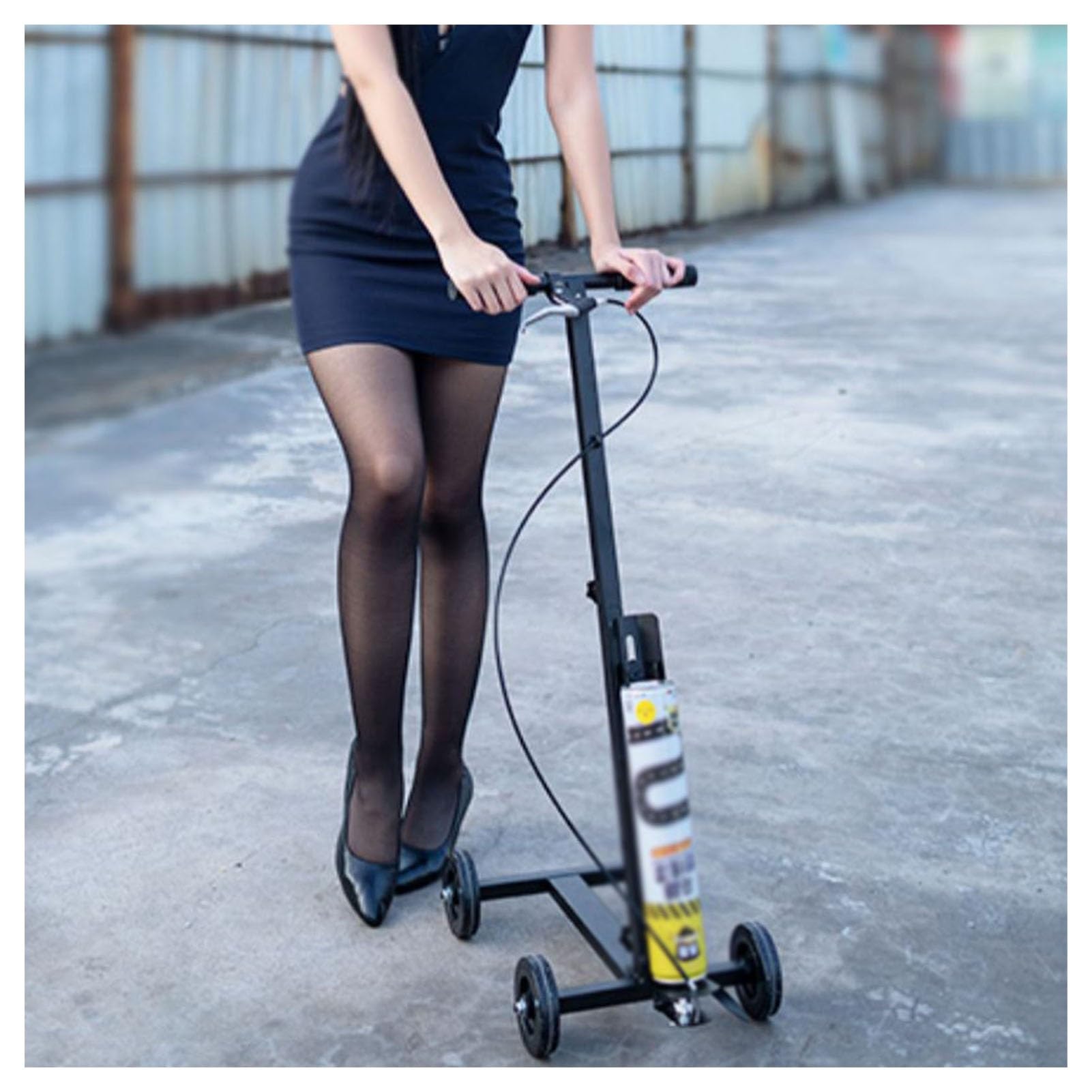 asdchZen Line Marking Machine, Road Surface Marking Applicator For Sports Pitches, Courts, School Playgrounds, Parking Lots