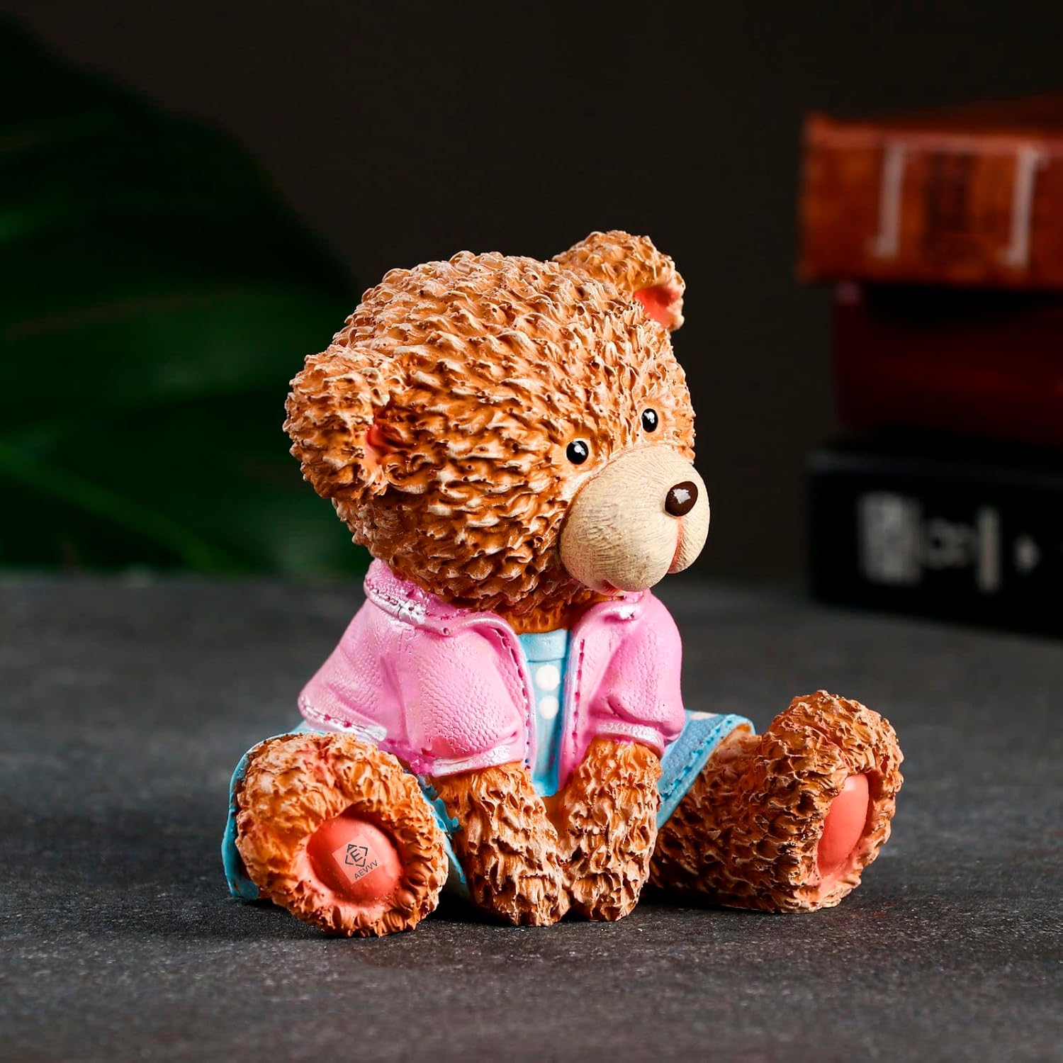 Bear Piggy Bank 4,3 in Bear Statues for Home Decor