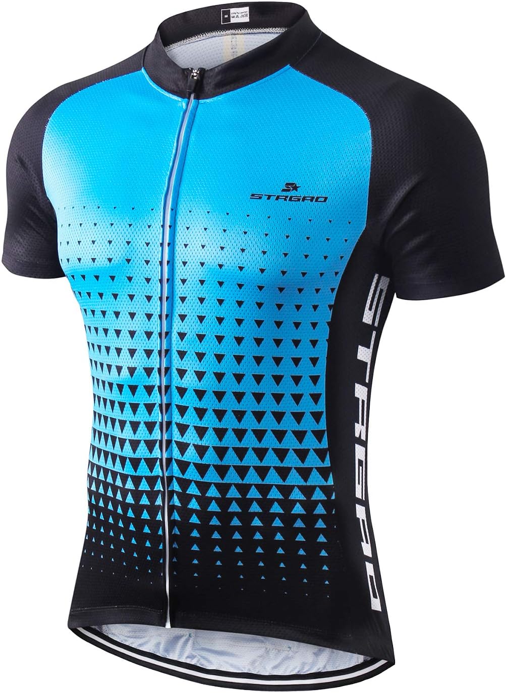 Strgao Men's Cycling Jersey Bike Short Sleeve Shirt