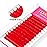 TDANCE Colorful Easy Fan Volume Lashes Eyelash Extension Supplies Rapid Blooming Volume Eyelash Extensions Thickness 0.07 C Curl Mix 8-15mm Self Fanning Eyelashes Extension (Red,C-0.07,8-15mm)