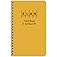 Elan Publishing Company E64-8x4W Wire-O Field Surveying Book 4 ⅞ x 7 ¼ Yellow Stiff Cover