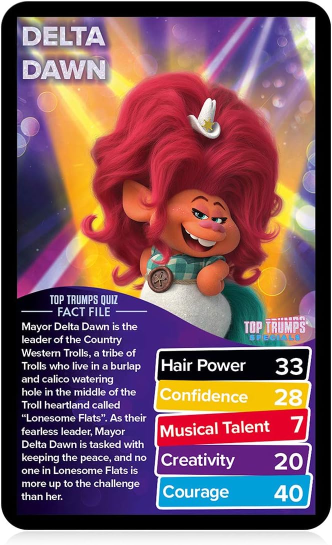 Top Trumps Card Game, Trolls World Tour Top, One Size, Multicolor - Image 5