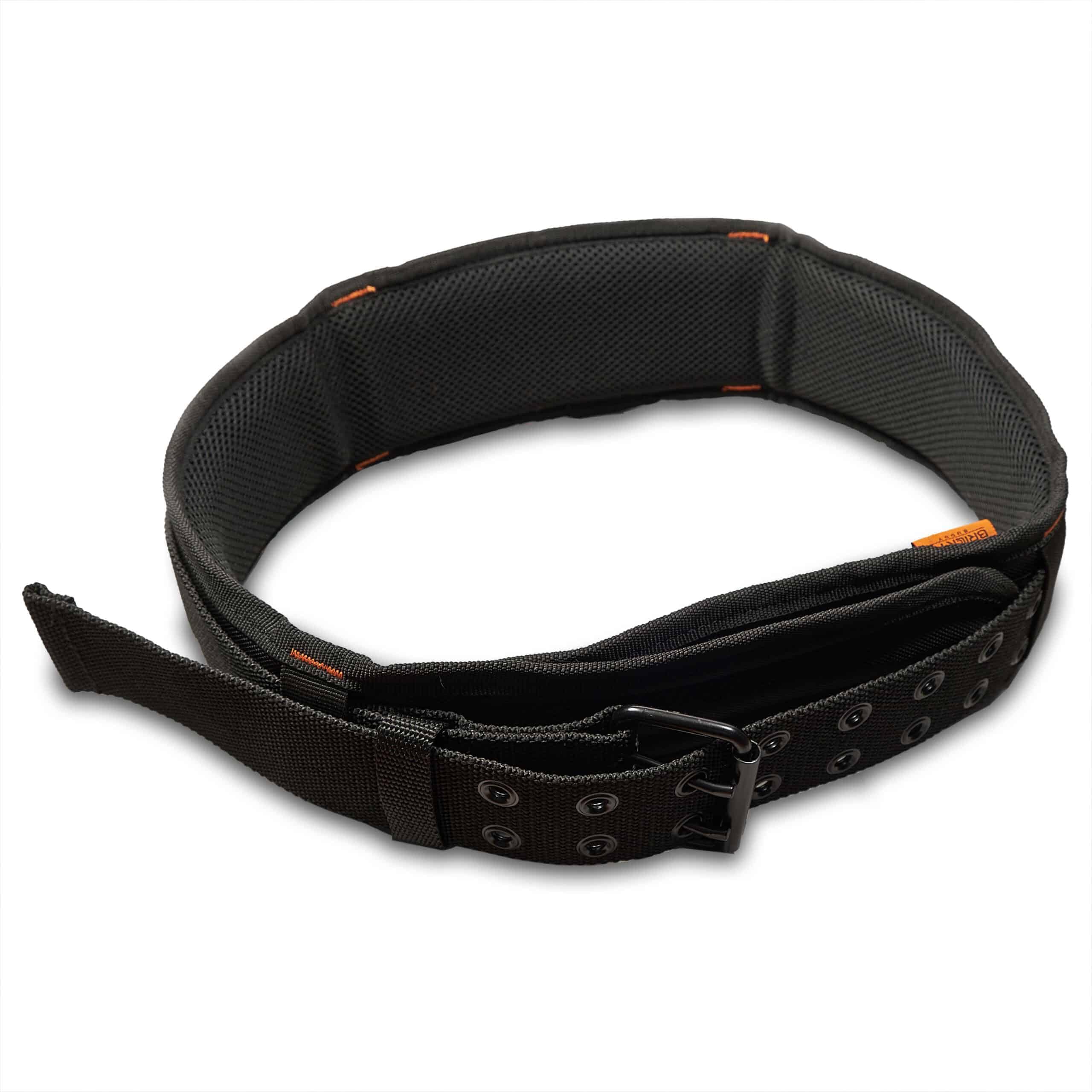 Bricky's Buddy Wide Padded Work Belt - Heavy Duty Adjustable Tool Belt with Foam Padding for Bricklayers, Builders, Electricians, Plumbers, Carpenters & Tradespeople
