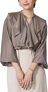 [ユアーズ] ラッフル デザイン ブラウス BDXU1560