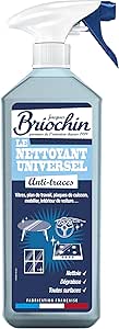 JACQUES BRIOCHIN - Nettoyant Universel Anti-Traces - Nettoie, Dégraisse - Toutes les Surfaces Même Fragiles - Sans Rincage - Fabrication Française - 750 ml